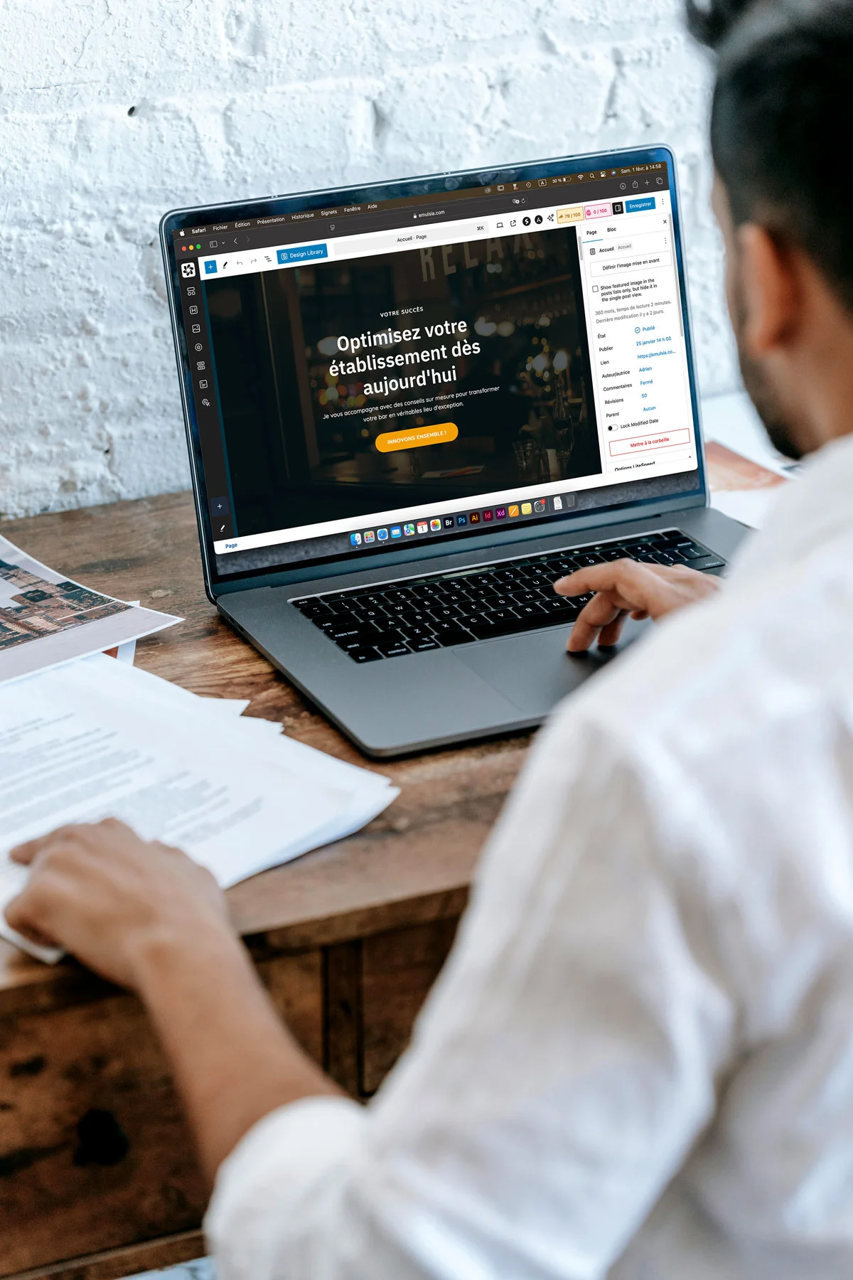 Emulsia - Web Design